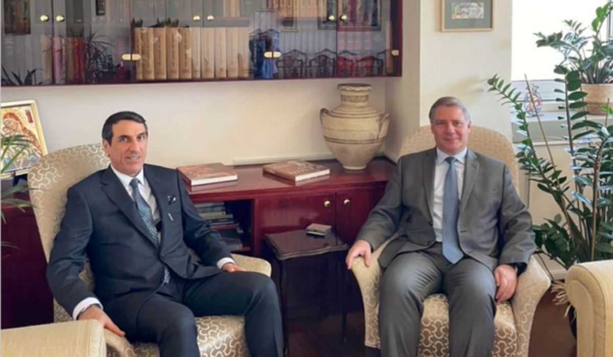 Permanent Secretary of the Ministry of Foreign Affairs of Cyprus Meets Qatari Ambassador